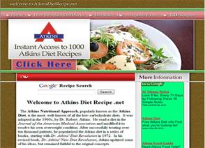 Atkinsdiet website