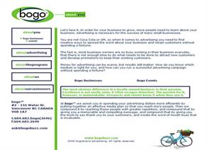 Bogo website