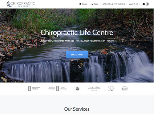 Chiropracticlife website