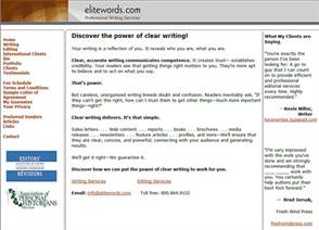 Elitewords website