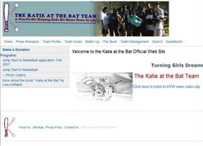 Katieatthebat website