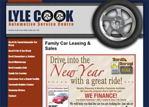 Lylecook website