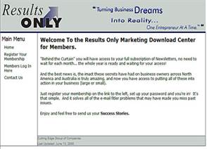 Resultsonly website