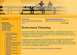 Retirement website