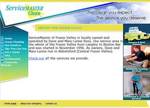 Servicemaster website