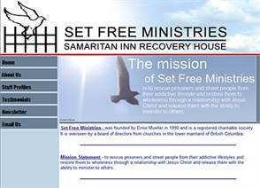 Setfreecanada website
