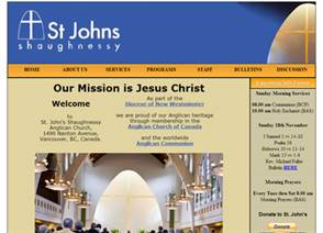 Stjohnsshaughnessy website