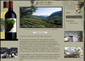 Winetime website