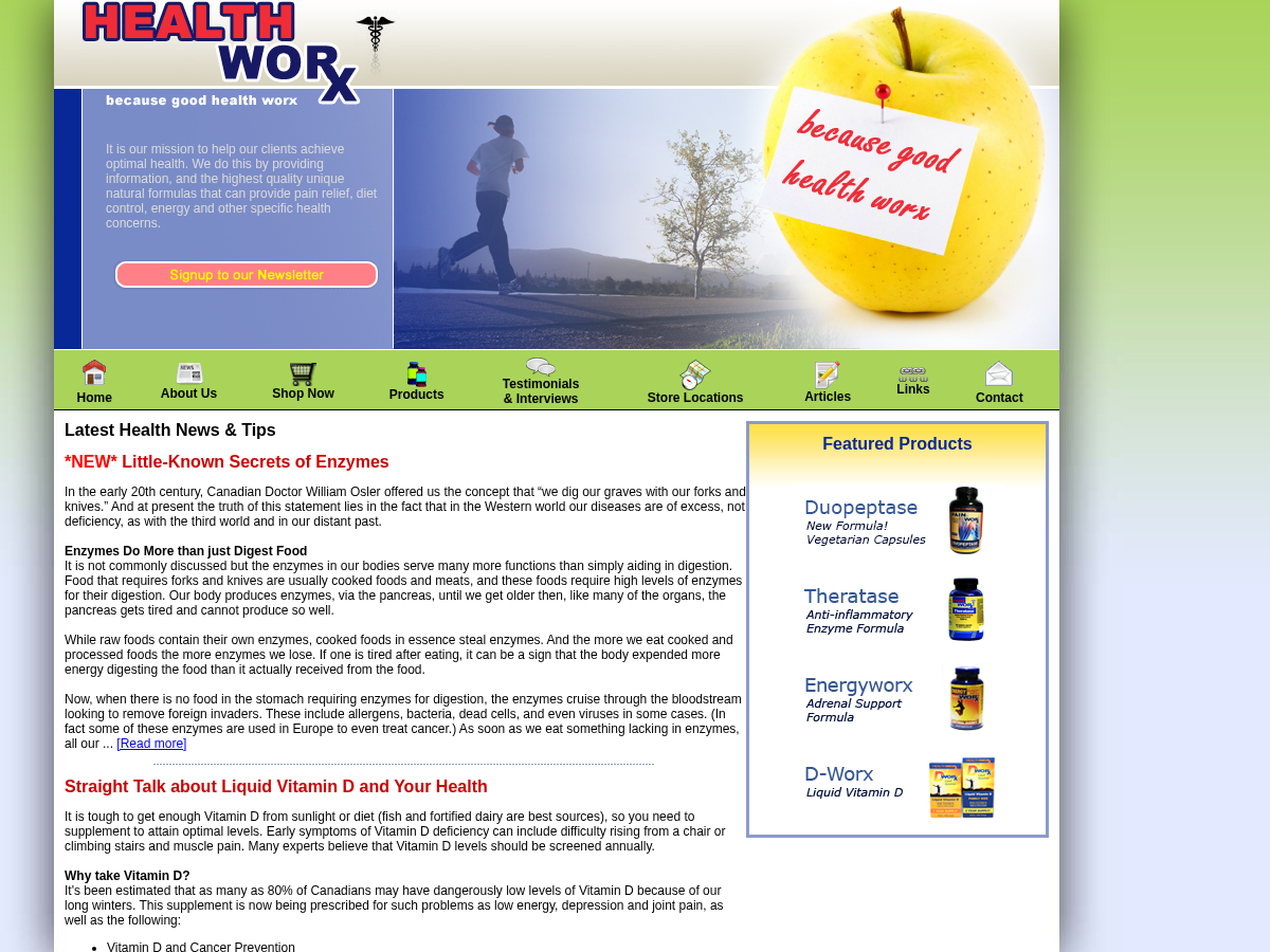 healthworx.ca healthworx.ca website