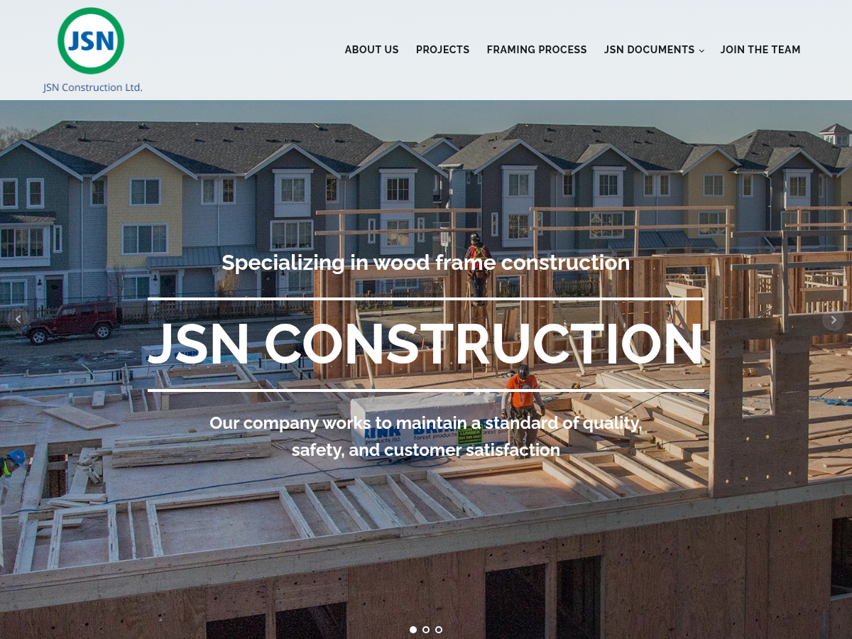 jsnconstruction.com website
