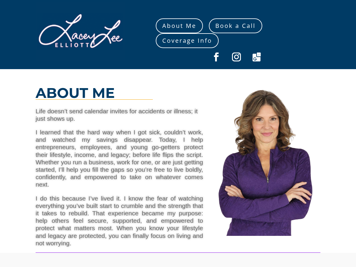 laceyelliott.ca website