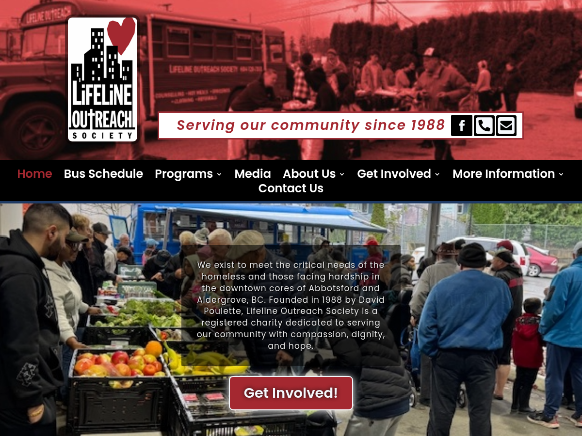 lifelineoutreach.org lifelineoutreach.org website