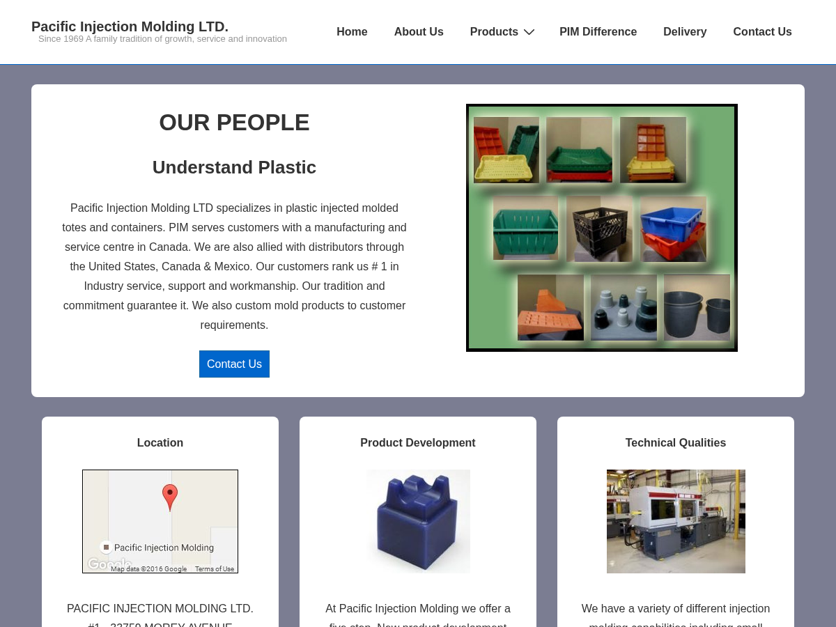 pacinj.com website