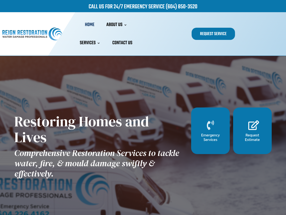 Reign Restoration · Water Damage Restoration Reign Restoration · Water Damage Restoration website